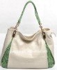 POPULAR 2011 hot selling design lady leather handbag