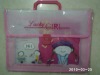 PP Cartoon Plastic Briefcase/portfolio,