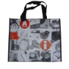 PP Woven Shopping Bag with BOPP laminated