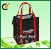 PP non woven reusable cooler bag for food insulated