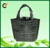 PP nonwoven small bag with glossy lamination laminated handbags