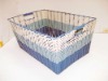 PP useful multi-purpose square storage basket