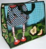 PP woven bag with cartoon lamination design