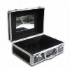 PU+Aluminum Cosmetic Box with mirror RZ-HZX-36