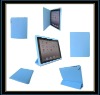 PU Blue Magnetic PU Leather Smart Cover with Back Case for Ipad 2 2nd/generation laptop accessory