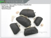 PU Coin purse black clasp gold