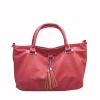 PU Fashion Handbag New Arrival in Carmine color