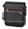 PU Leather Business Single Shoulder Bag 7" Men