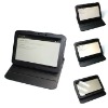 PU Leather Carrying Case for Motorola XOOM 2 xyboard Tablet 10.1" Black 360 Stand Case