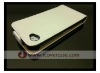 PU Leather Flip Case for iPhone 4 4S White,Black,Red