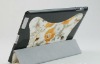 PU Leather/PVA Case Smart Cover with Stand for iPad 2
