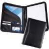PU Leather Portfolio/zipped folder including pad