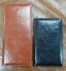 PU Leather desktop business card holder