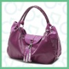 PU Violet fashion ladies tote bag