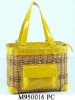 PU bamboo placemat handbag