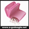 PU key holder in pink