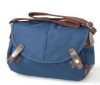 PU lady fashion handbag-canvas WHOLESALE