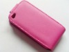 PU leather case for iphone 4
