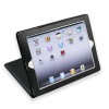 PU leather case(red/black/brown) for iPad2