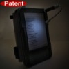 PU leather case with reading lamp for Kindle light