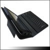 PU leather case with silicone keyboard for sumsung p1000