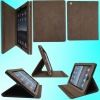 PU leather case with stand for IPAD2