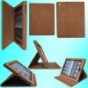 PU leather case with stand for IPAD2