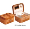 PU leather cosmetic packaging case trinket case