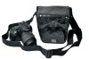 PU leather digital camera bag