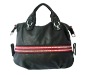 PU leather fashion bag for women black