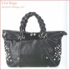 PU leather fashion woman handbags 2012