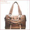 PU leather fashion woman handbags 2012