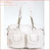 PU leather fashion woman handbags 2012