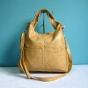 PU leather fashion women handbag 2012