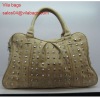 PU leather fashion women handbag 2012