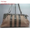 PU leather fashion women handbag 2012