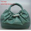 PU leather fashion women handbag 2012