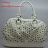 PU leather fashion women handbag 2012