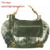 PU leather fashion women handbag 2012