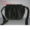 PU leather fashion women handbag 2012