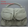 PU leather fashion women handbag 2012
