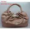 PU leather fashion women handbag 2012