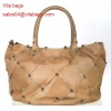 PU leather fashion women handbag 2012