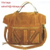 PU leather fashion women handbag 2012