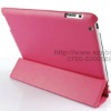 PU/leather smart stand protective case for ipad2