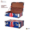 PU leather suitcase