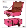 PU leather suitcase