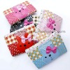 PU leather wallet small moq