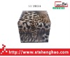 PU leopard printed Jewelry box
