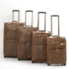 PU luggage trolley bag